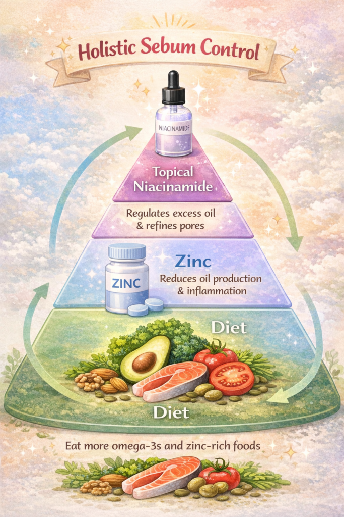 holistic-sebum-control-zinc-diet-niacinamide